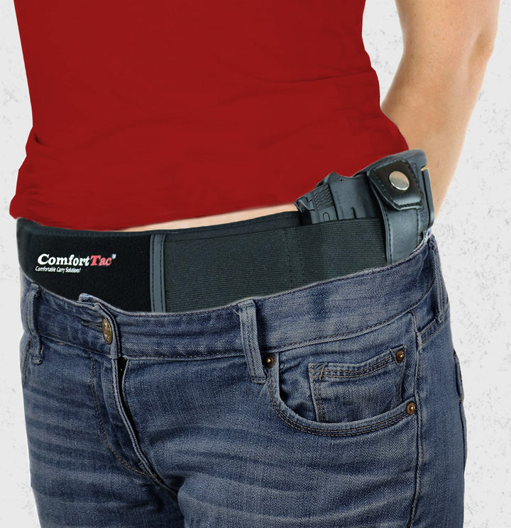 Ultimate Belly Band Holster - Deep Concealment Edition-Black