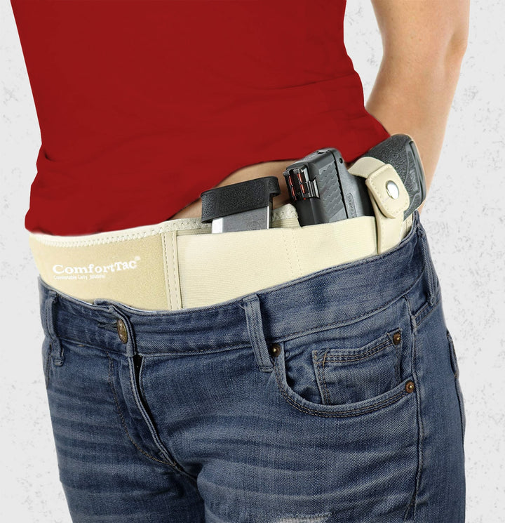 Ultimate Belly Band Holster - Deep Concealment Edition - Nude
