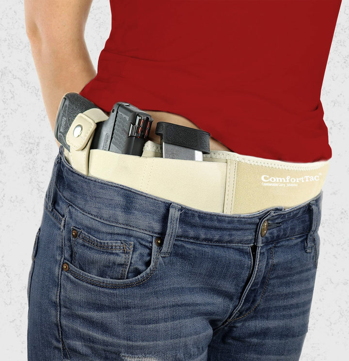 Ultimate Belly Band Holster - Deep Concealment Edition - Nude - View 2